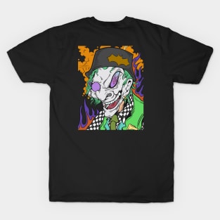 Dope sneaky monster portrait illustration T-Shirt